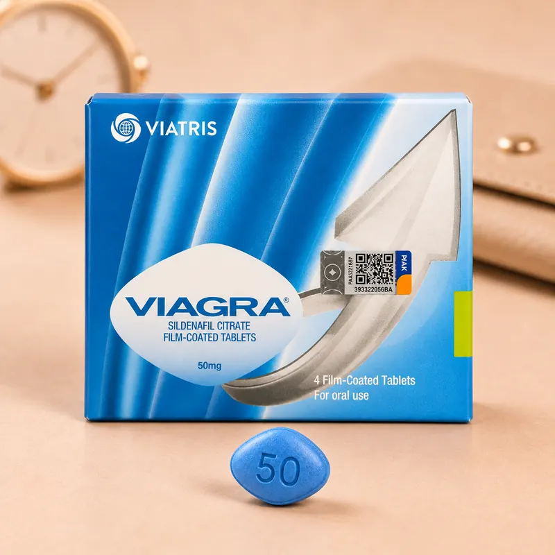 Viagra (sildenafil) 50mg tablet for on-demand use