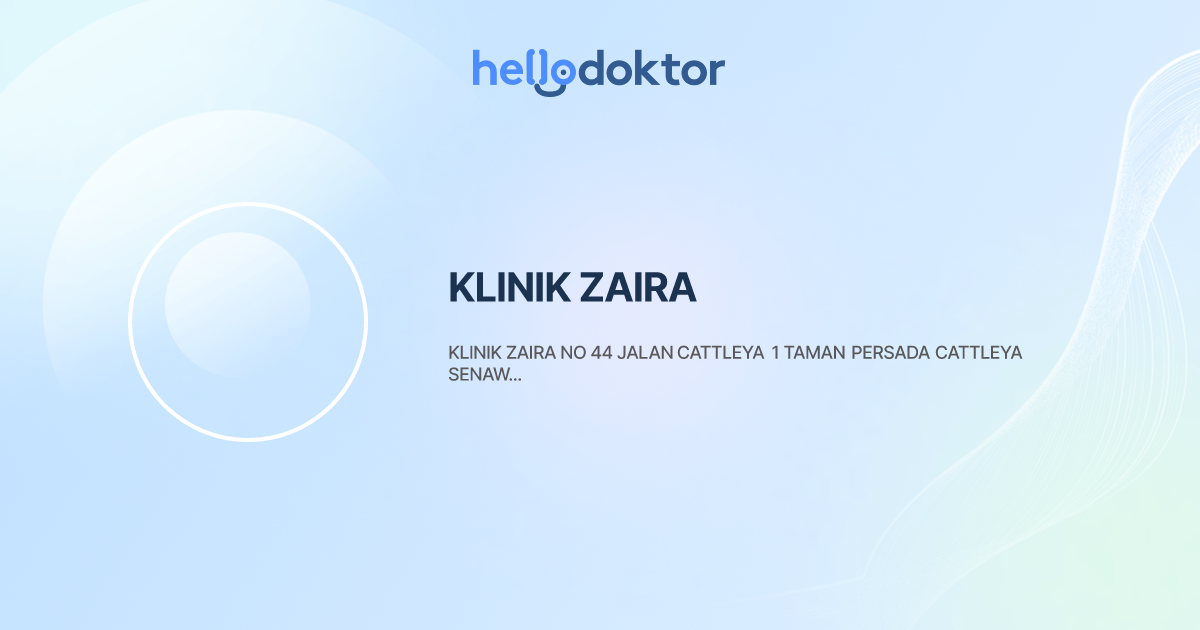 KLINIK ZAIRA