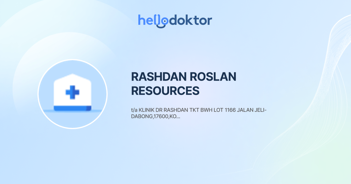RASHDAN ROSLAN RESOURCES